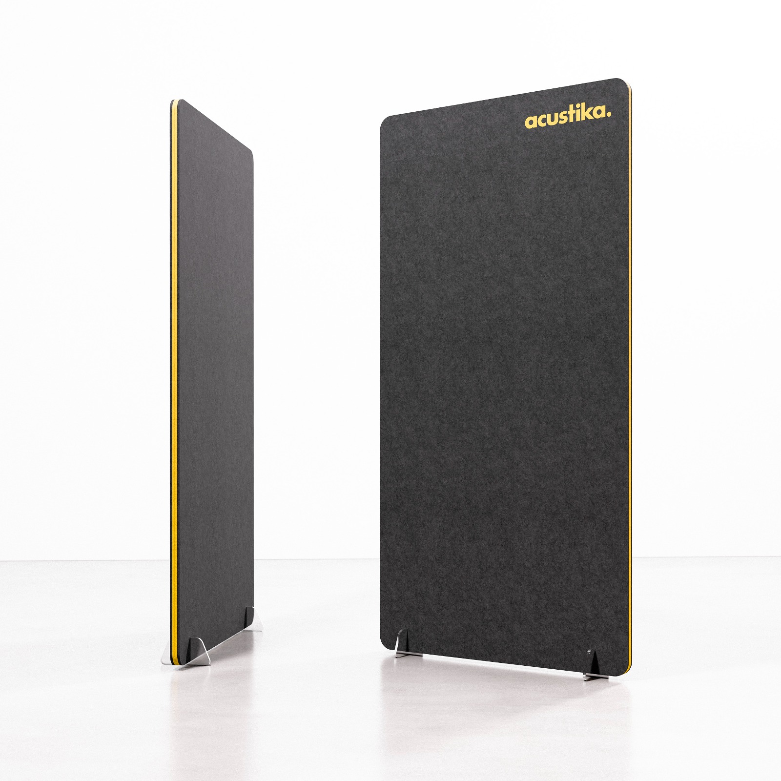 Skrita Mamparas y acústica — separadores de PET reciclado