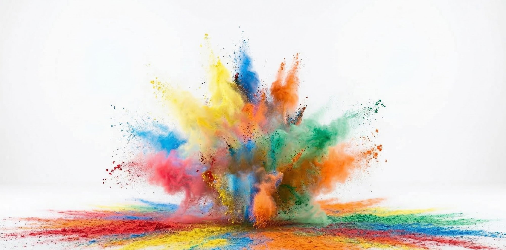 Explosión de colores — paleta PET Acustika